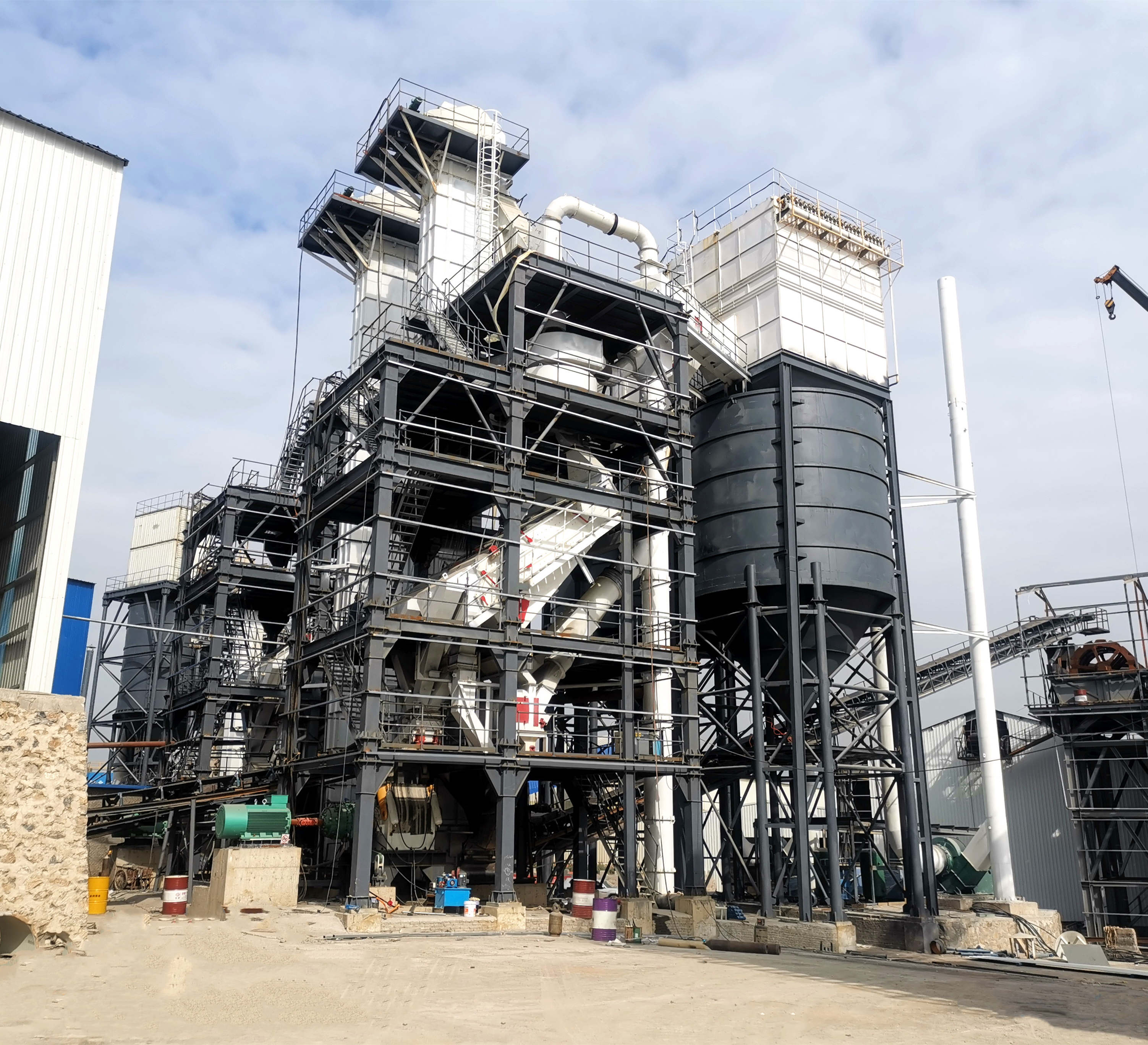 唐山金路干法制砂樓，助力高品質機制砂生產