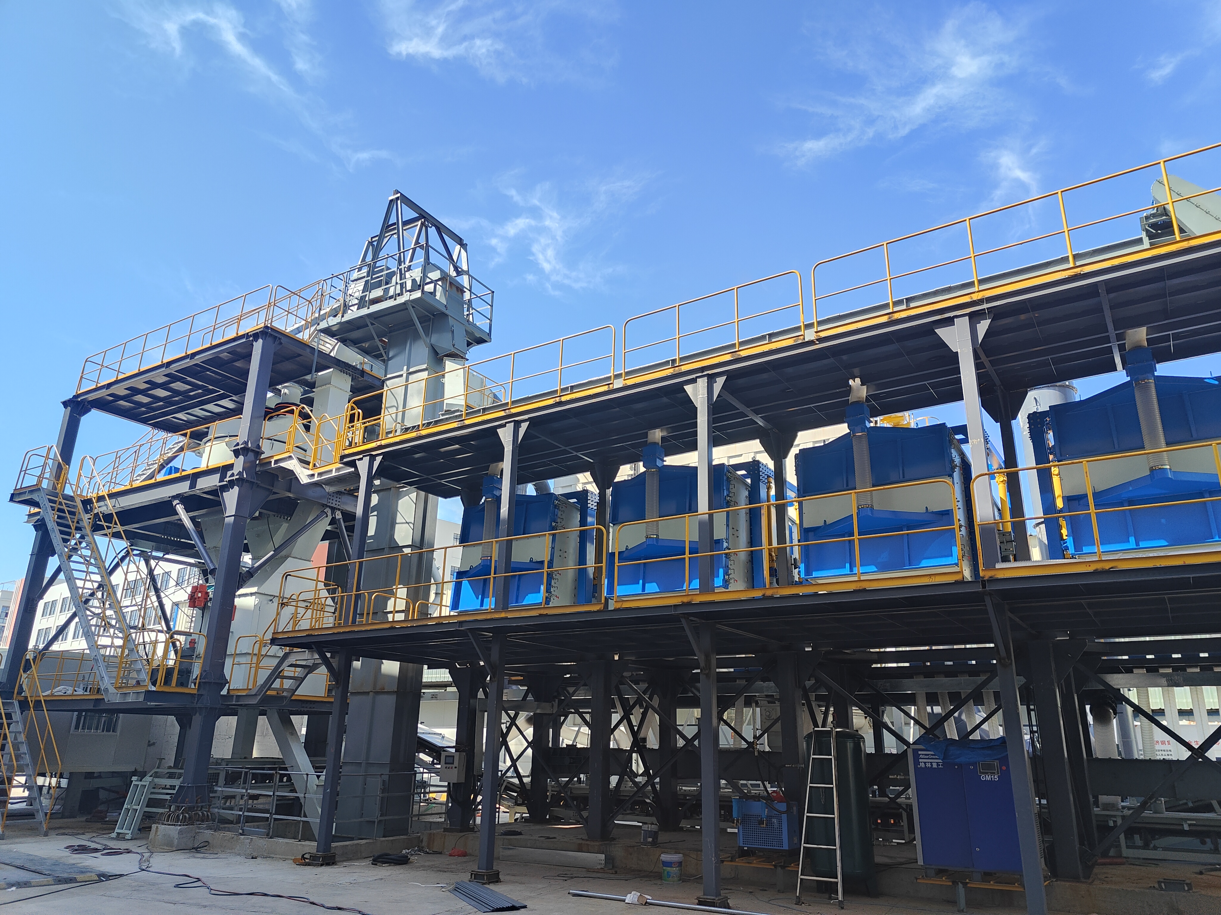 特種砂漿市場火爆，唐山金路特種砂漿制砂樓引領(lǐng)潮流
